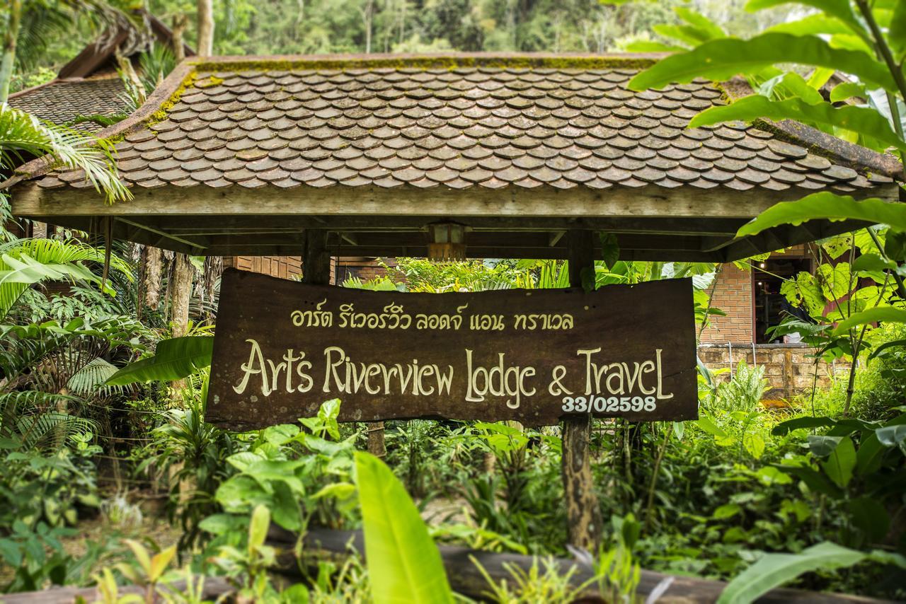 艺术河景山林小屋度假酒店 Khao Sok National Park 外观 照片