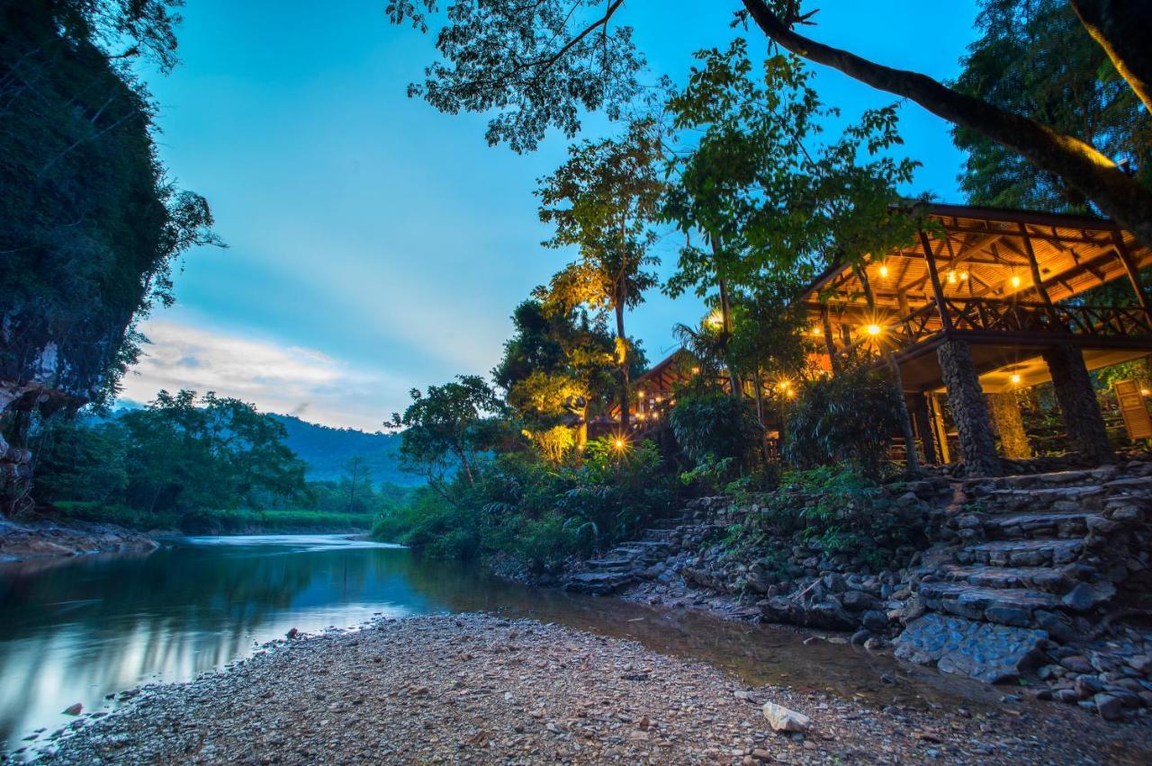 艺术河景山林小屋度假酒店 Khao Sok National Park 外观 照片